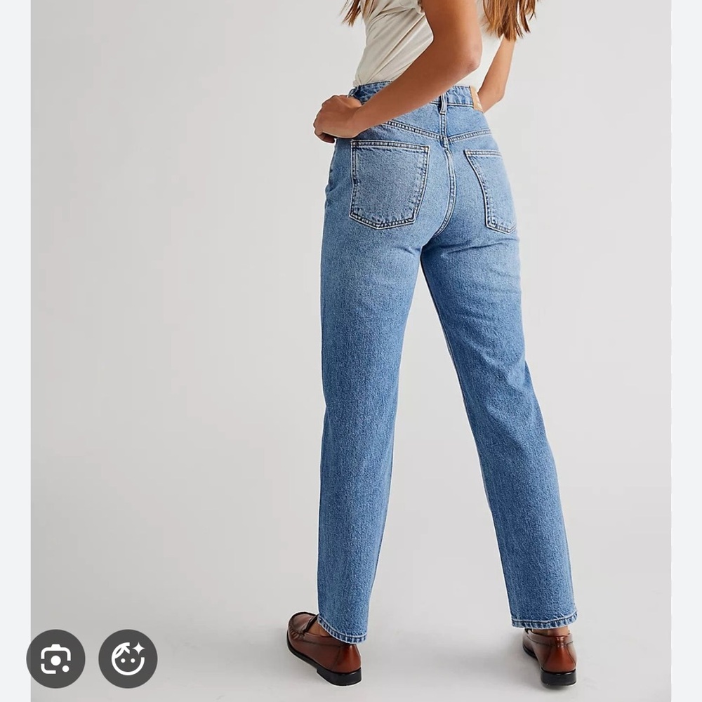 Free People Pacifica Straight Leg Jeans